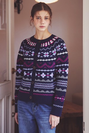 Art Nordic Knit Navy