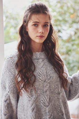 Handmade Donuts Knit Gray