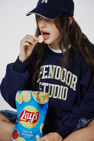 Opendoor crop mtm Navy