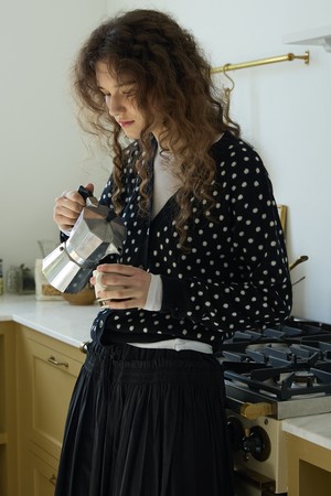 Spot v cardigen Black