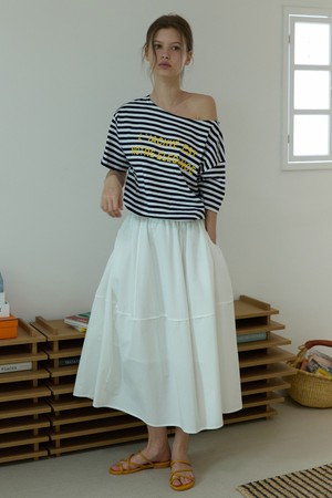Balloon rc skirt Ivory