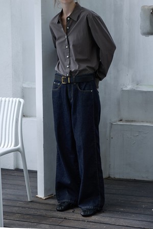 Indigo Wide Denim Indigo