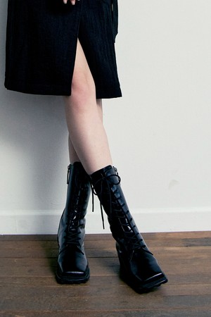 어반 레더 레이스업 워커 LC100_3cm