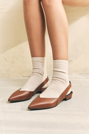 스틸레토 슬링백 로퍼 LC312_2cm