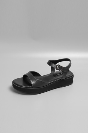 레더 스트랩 플랫폼 샌들 LC384_3cm