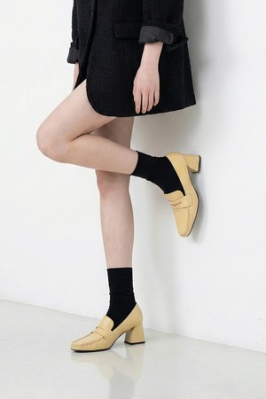 레더 펌프스 LC505_6cm