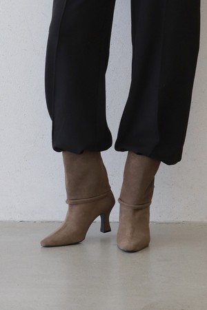 스웨이드 앵클 부츠 LC513_7cm