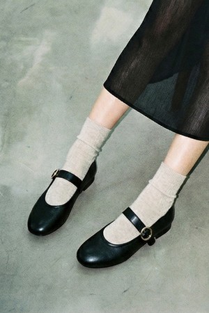 메리제인 발레리나 플랫 슈즈 LC531_1.5cm