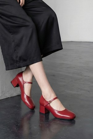 메리제인 미들힐 스트랩 펌프스 LC533_5cm