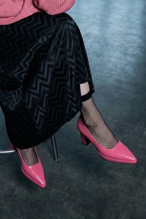 스틸레토 가보시 펌프스 LC538_6cm