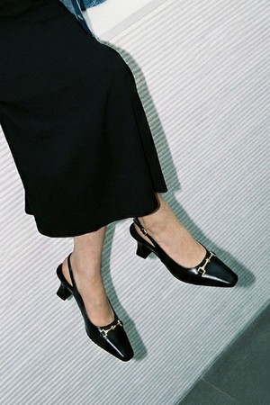 오너먼트 슬링백 펌프스 LC545_6cm