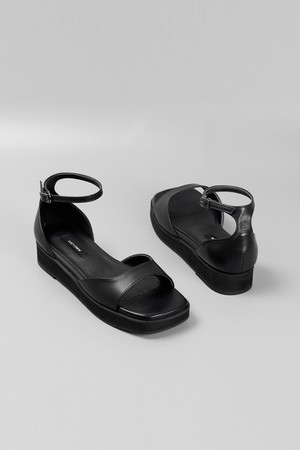 [리퍼브] Platform Toe Open Sandal LC163_3cm