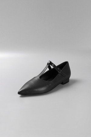[리퍼브] Stiletto T-strap Flat LC310_1cm