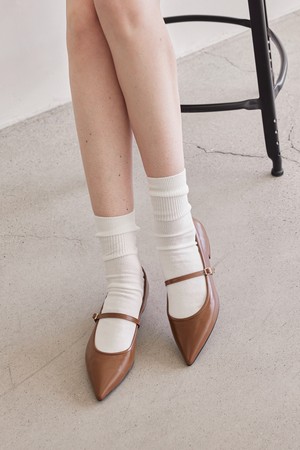 [리퍼브] Mary Jane Flat LC375_2cm