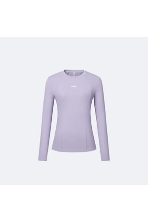 [케이스위스] 여성 자카드 긴팔 티 L/PURPLE (1KSTLFU501)_PURPLE-a