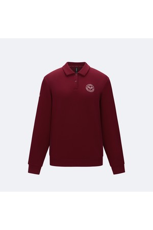 [케이스위스] 여성 폴로 스웨트 셔츠 WINE (1KSSRFU502)_WINE-a