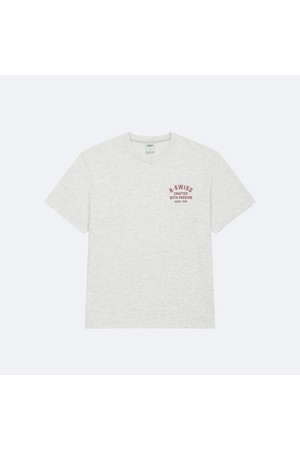 [케이스위스] 플렉스에어 클래식66 포스터 바이브 반팔 티 MELANGE GRAY (1KSTSFU903)_BEIGE-a