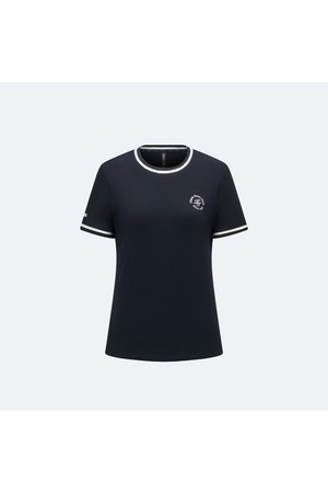 [케이스위스] 여성 슬림 반팔 티 NAVY (1KSTSFU502)_NAVY-a