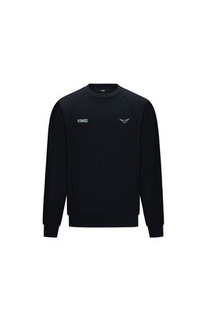 [케이스위스] K-SWISS X RUBLO 크루넥 스웨트 셔츠 BK (1KSSRSV901)_BLACK-a