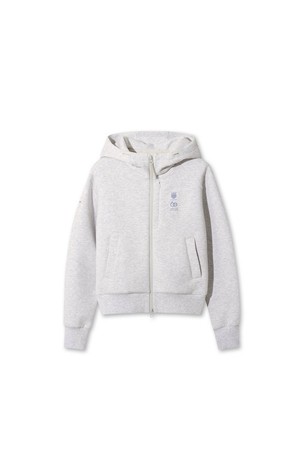 [케이스위스] 여성 큐브 후드 집업 자켓 MELANGE GRAY(1KSTHSV501)_BEIGE-a
