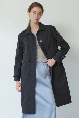 Signature Classic Coat_Charcoal