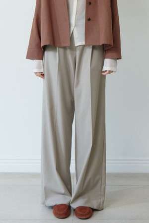 Straight Line Slacks_Beige