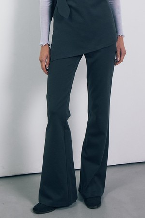 Everyday Bootscut Pants_Charcoal