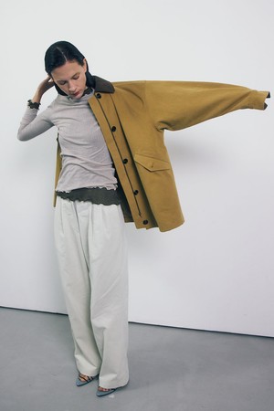 Corduroy Point Jacket_Camel