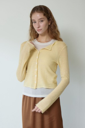 Blooming Cardigan_Yellow