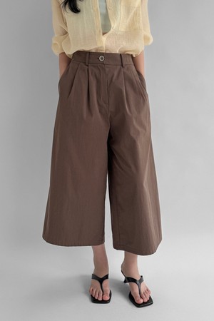 Lin Wide Trouser_Brown