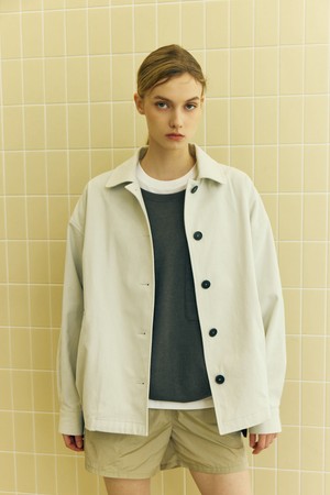 Urban Field Jacket_White Gray