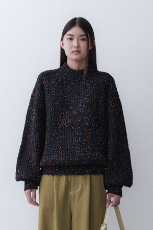 DOUGHNUT KNIT - BLACK