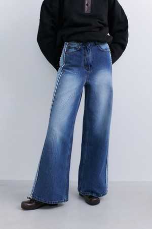 DENIM LACEBOUND - LIGHT BLUE