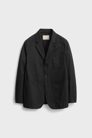 Washed Sports Jacket_Black