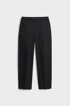 Washed Tapered Pants_Black