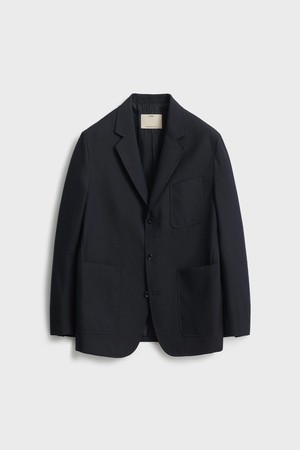 Wool Sports Jacket_Dark Navy