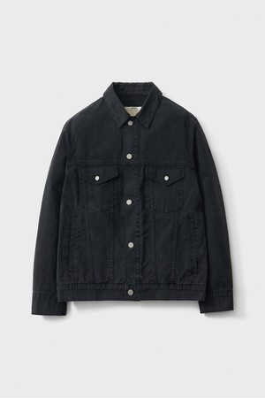 Trucker Jacket Type 03_Washed Black