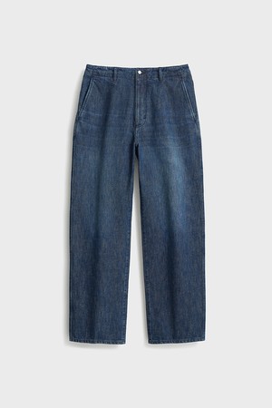 One Washed Wide Denim_Deep Blue