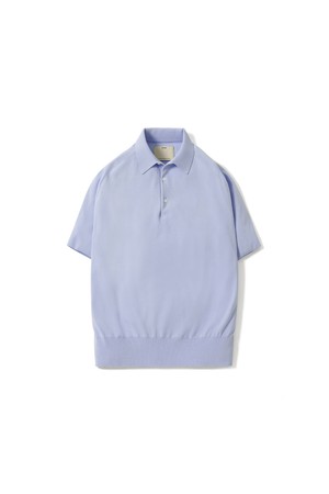 [미사용] Short Sleeve Comfort Polo Knit_Linen Like - 4 Color