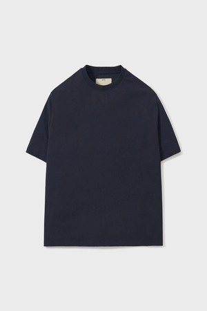 Short Sleeve Comfort T-Shirt (Fine Cotton)_Dark Navy