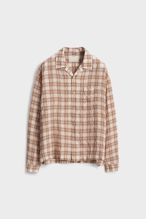 Relaxed Shirt_Orange Check