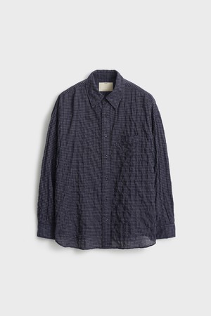 Loosed Shirt (New)_Navy Check