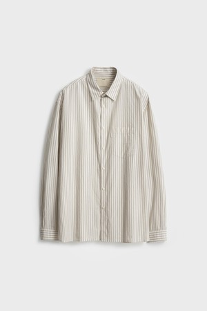 Comfort Shirt_Stripe (New)_Beige Stripe
