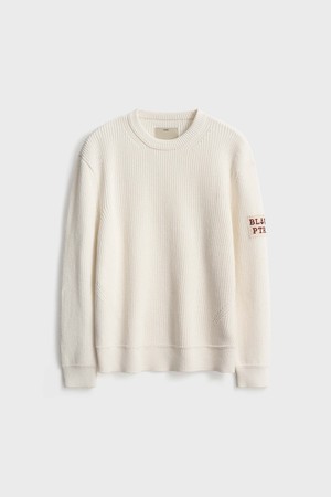 Long Sleeve Marine Knit_White