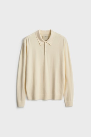 Classic Polo Knit_Ivory