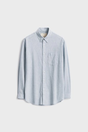 Button Down Shirt (Light)_Blue