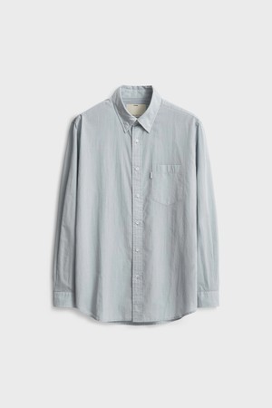 Button Down Shirt_Green Stripe
