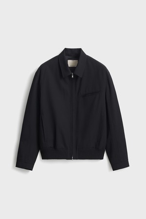 Wool Blouson_Black