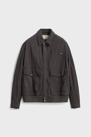 Nylon CWU Jacket_Charcoal Blue