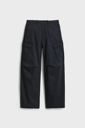 Garment Washed Cargo Pants_Dark Navy